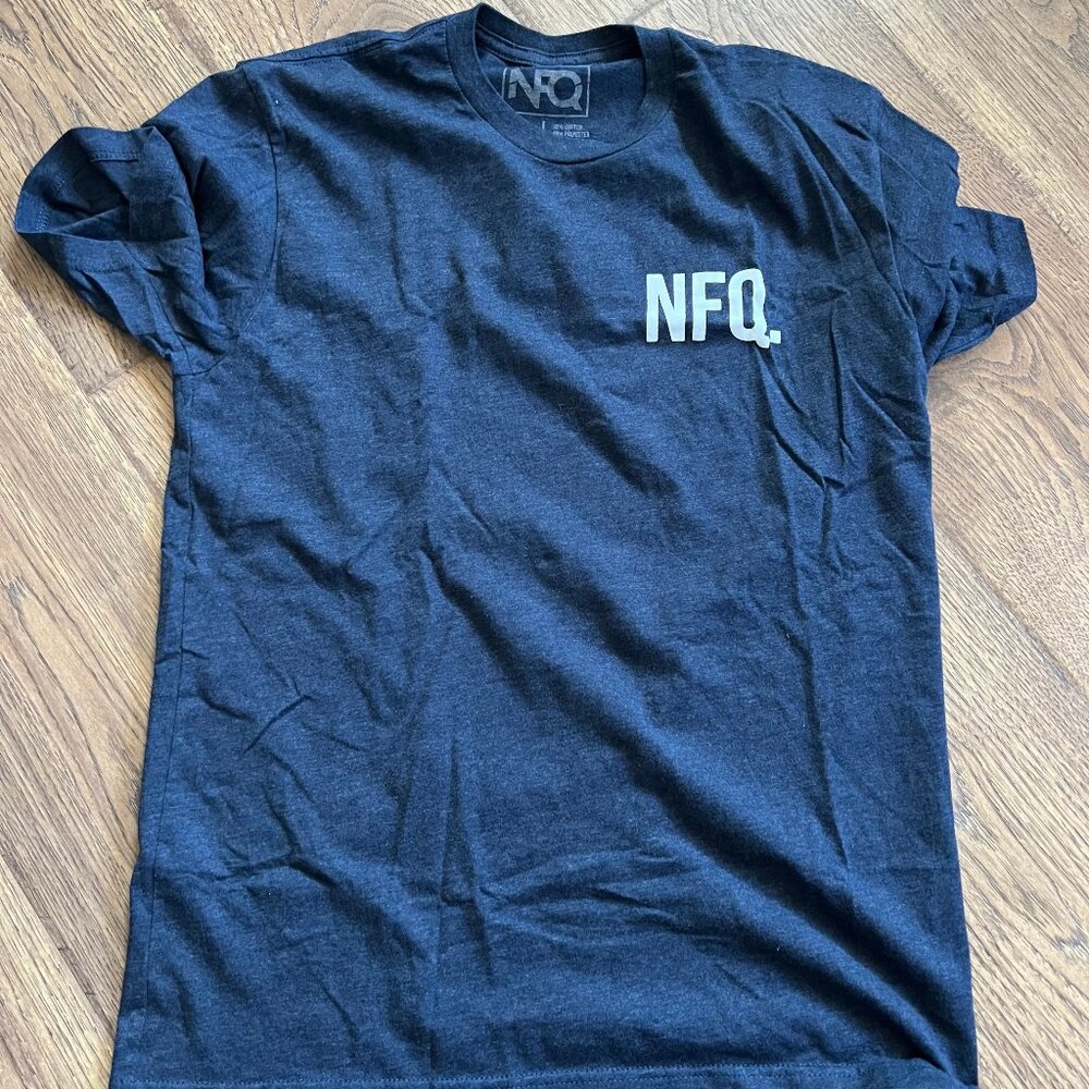 NFQ Men's Athletic Shirt Medium Heather Blue